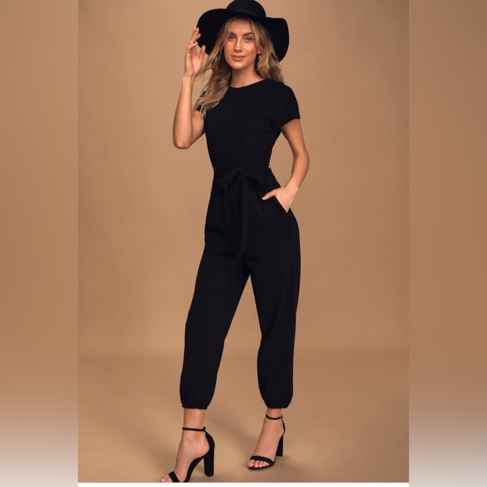 Black romper.